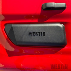WES Wade Hood Scoops - Black Patch Performance - WEST6241115