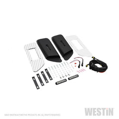 WES Wade Hood Scoops - Black Patch Performance - WEST6241115
