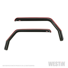 Westin 72-51467 In-Channel Wind Deflector - Black Patch Performance - WEST7251467